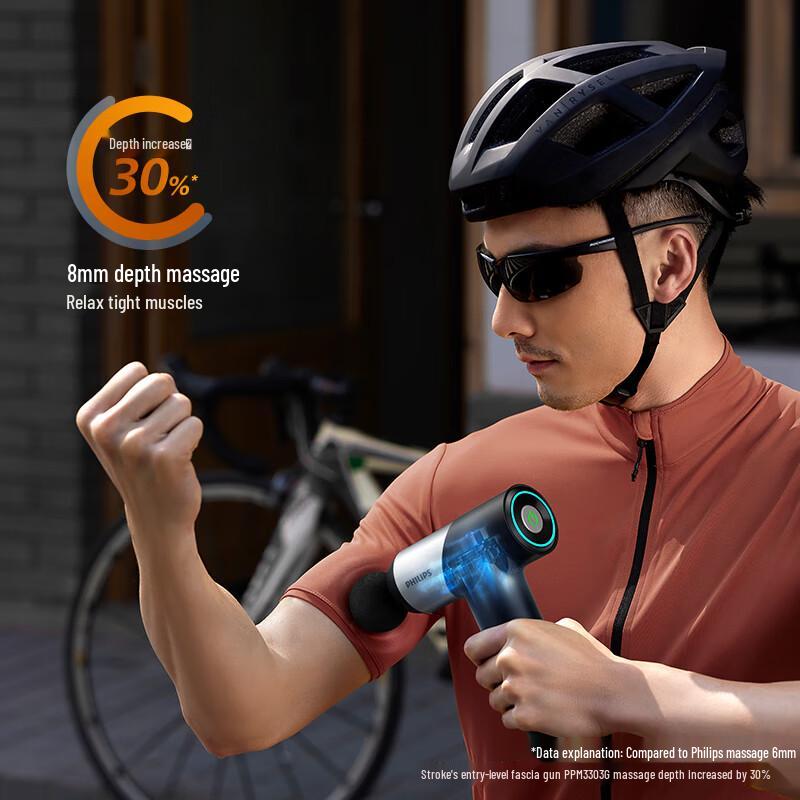 Philips Профессиональный перкуссионный массажер, штепсель CN (адаптер в комплекте)