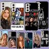 Чехол для телефона S-Shakira Singer для Samsung A16 A26 A36 A56 A17 A15 A25 A35 A55 A14 A24 A34 A54 A04S A05S Galaxy Note 20 10 9 8 A9 A