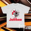 Новая Мужская Футболка Jollibee с Логотипом Американская Футболка Смешная Размер от S до 5XL