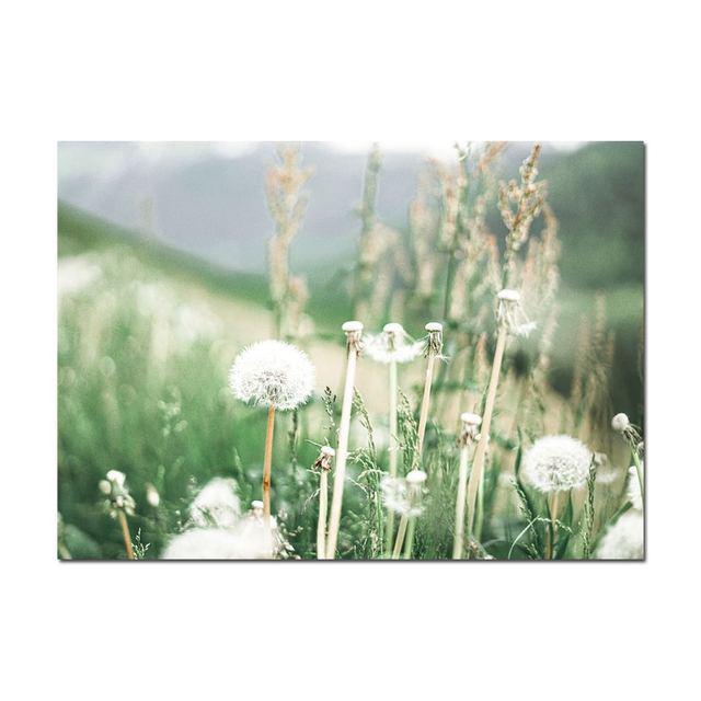 Скандинавский пейзаж, горный лес, зеленая природа, скандинавский пейзаж, картина, постер, настенное художественное украшение с принтом