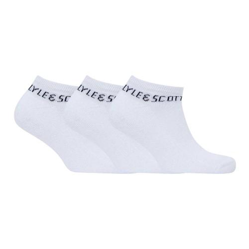 Lyle & Scott Mens Ankle Socks (Pack of 3)
