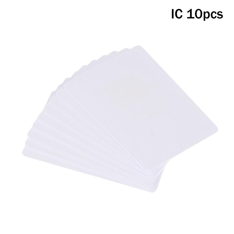 10Pcs Rewritable 125Khz Rfid T5577/5200/Em4305 Blank Card Pvc Tags Smart Access Control Key Card Read Write Program Clone Cards