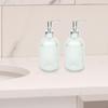 2 Pieces Glass Hand Dish Soap Dispenser, Lotion Dispenser for Kitchen, Body Wash