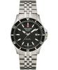 By Grovana Challenger Black Dial Quartz 7022.1137 100M Men's Watch