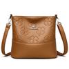 Supply Women's Bag Bucket Bag Crossbody Bag Women's Premium Embossed Bag Douyin Shoulder Bag Middle-aged Mother Bag