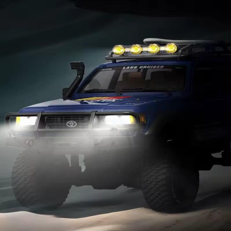 1:12 LC80 Полномасштабный Радиоуправляемый Беспроводной Пульт Управления Скалолазный Автомобиль Авторизованный Внедорожник Радиоуправляемая Модель Автомобиля Игрушка Коллекционный Подарок для Мальчика