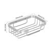 Silver Soap Rack Stainless Steel Soap Organizer Box Modern Soap Dish  Bathroom Kitchen Washroom