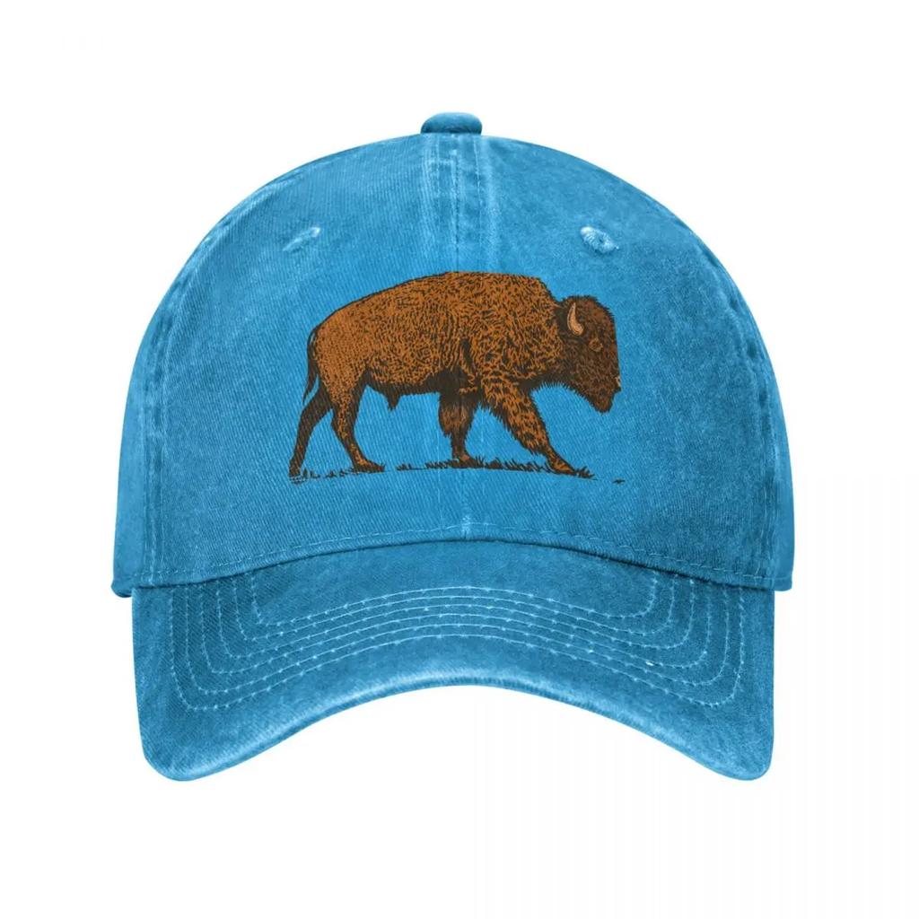 Bison Baseball Cap Golf Hat Man Fishing cap hard hat party Hat For Girls Mens