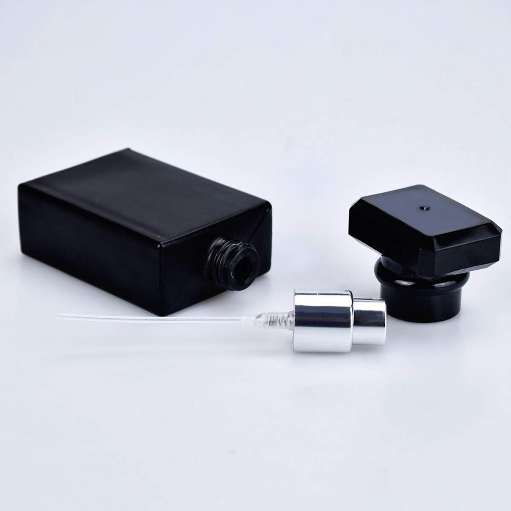 50ml High Quality Glass Crystal Transparent Spray Bottle Atomizer Refillable Bottle Perfume Bottle