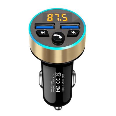 FM-передатчик модулятор автомобильный беспроводной Bluetooth 5.0 USB Auto Aux радио Mp3-плеер музыкальный комплект Hands Free для автомобиля