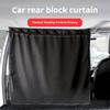 2 шт. Автомобильная перегородка-шторка Такси Солнцезащитные шторки Разделитель для конфиденциальности Переднее/заднее сиденье Съемный Автомобильный солнцезащитный экран для водителей