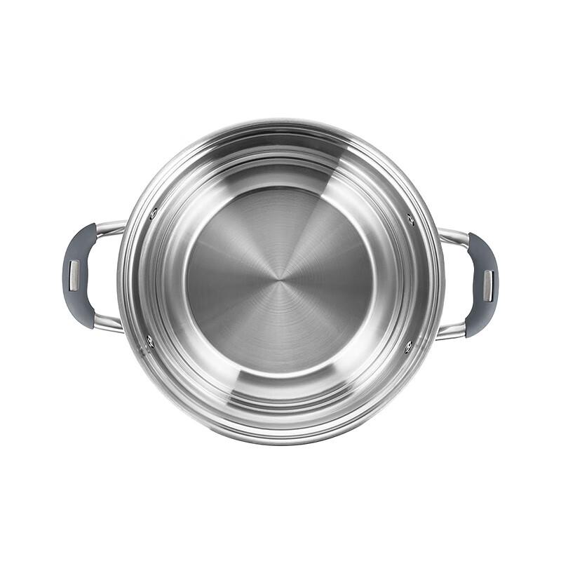 Debo Elliott 3-Layer 316 Stainless Steel Steamer Pot, 30cm