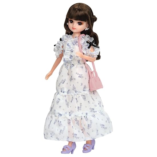TAKARA TOMY Licca-chan Doll LD-15 Petit Blossom Dress-up Pretend Play Toy Ages 3 and up