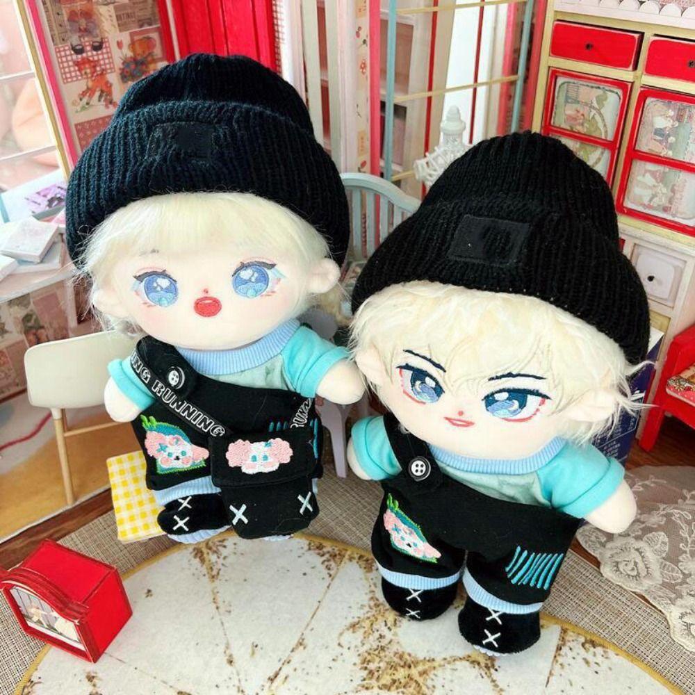 Stuffed Dolls Toys Accessories Doll Fur Coat Doll Pants 20cm Doll Clothes Doll T-shirt Rompers
