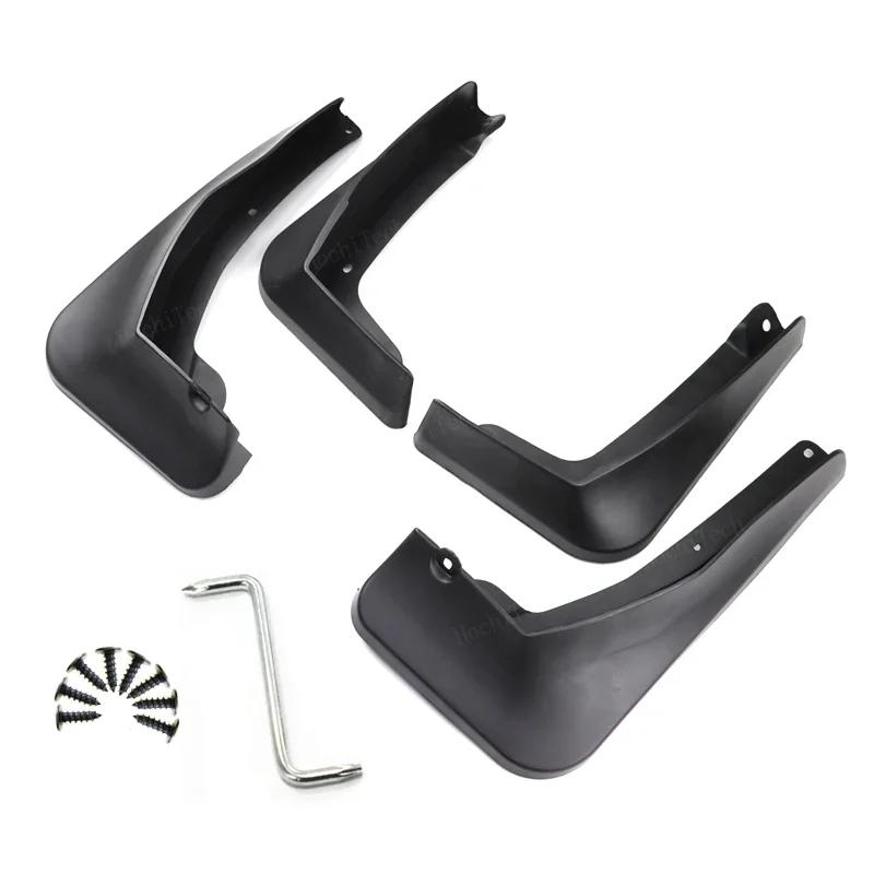 Mudflaps Splash Guards Mud Flap Front Rear Mudguards Fender 4pcs Black Mud Flaps for ZEEKR 009 2023 2024