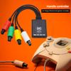 BlueRetro Конвертер-адаптер геймпада Кнопка сброса Совместимый с Bluetooth контроллеры Адаптер Низкая задержка для консоли SEGA DreamCast