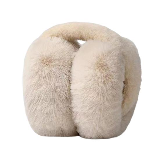 Женские зимние наушники, толстые плюшевые наушники для защиты ушей, ветрозащитные, складные, противоскользящие, для езды на работу, катания на лыжах, наушники с повязкой на голову