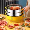 Электрическая пароварка Многофункциональная бытовая пароварка с овощами на пару Булочки на пару Электрическая пароварка Многослойная