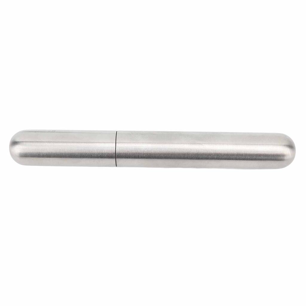 Travel Cigar Case Tube Stainless Steel Exquisite Moisture Retention Metal Cigar Case Tube for Men Women