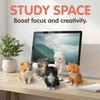 Cartoon Style Sitting Cat Pet Model Orange Cat Cat Decoration  Desktop Display