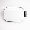 T-Cross Fuel Filler Cap: Small Door Gasoline Tank Cover in Black and White with Paint
