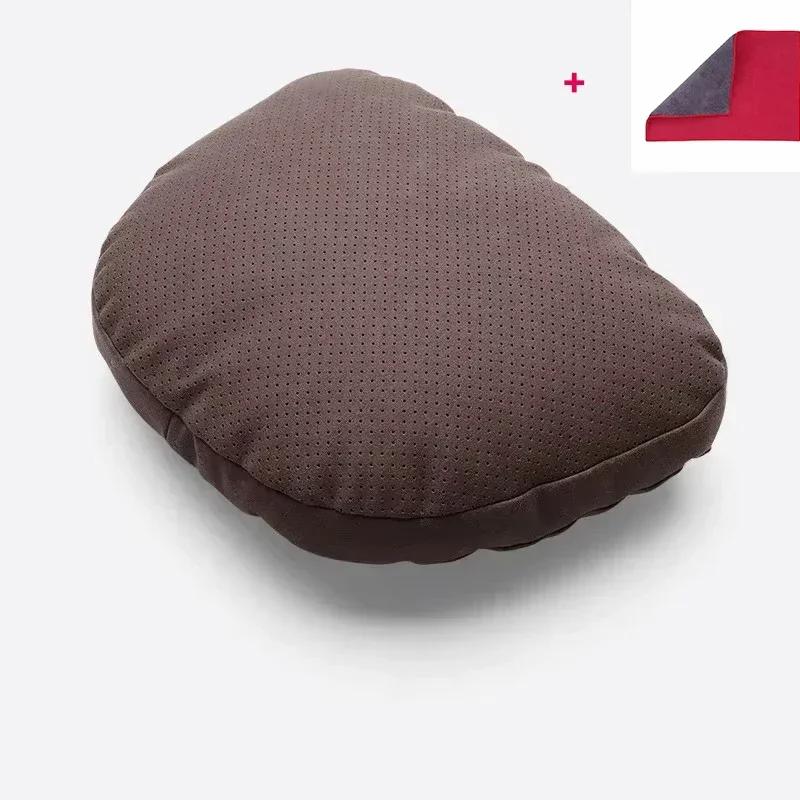NEW Top Quality Car Headrest Neck Support Seat For Maybach Design S Class Soft Universal Adjustable Car Neck Pillow Waist pillow gdo2