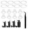 16Pcs Silicone Seal Ring with Tweezer for Thermoblast 24-64oz BPA-Free Part