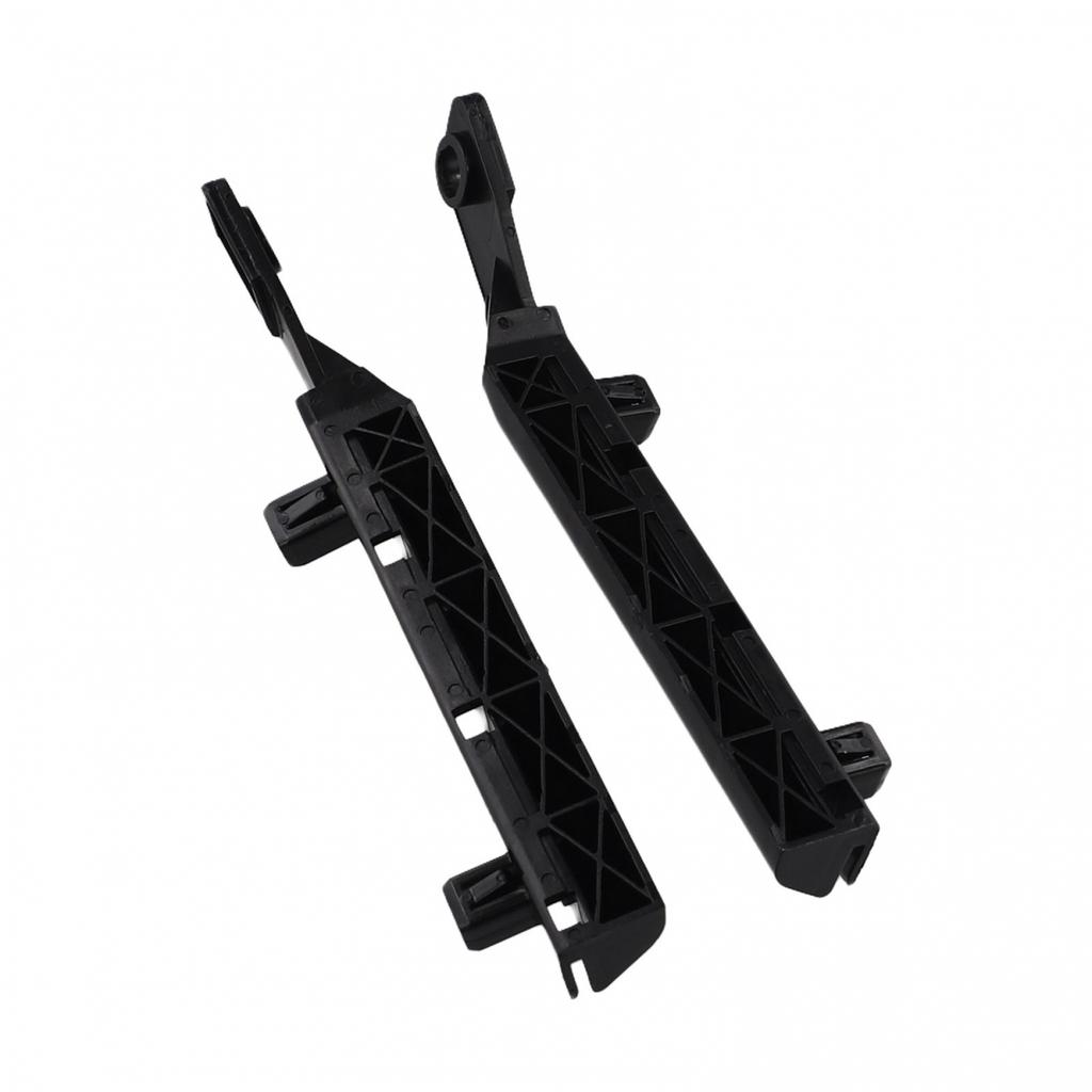 Front Bumper Fixing Bracket for Nissan For Tiida 2005 2010 (Black 1 Pair)