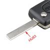 Remote Control Key for Citroen C4 C5 Picasso Peugeot 207 307 407 Chip Blank ID46 CE0523 433 Mhz FSK