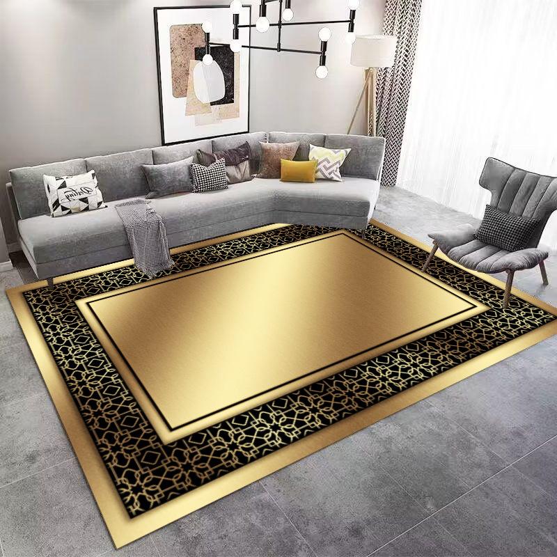 Minimalistic Carpet For Living Room Slip Resistant Rug For Sofa And Coffee Table Bedroom And Study Floor Mat Stylish Area Rug
