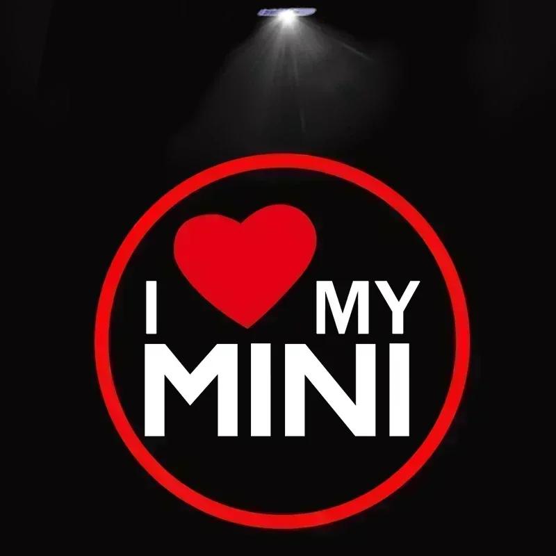 2 шт. Светодиодный проектор на дверь автомобиля, приветственный свет для BMW Mini Cooper Works R52 R55 R56 R57 R50 R53 R60 R61 F54 F55 F56 F60 Запчасти