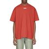 Off-White SS20 Airport Tape Arrow Print Футболка с короткими рукавами Мужские топы Красный OMAA038S201850032088