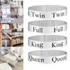 King Twin Full Queen Sheet Straps Closet Organization Bed Sheets Storage Bands Sheet Organizer Belt