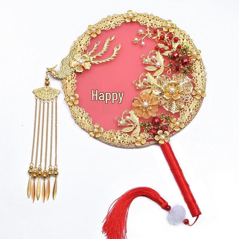 Традиционный китайский свадебный веер