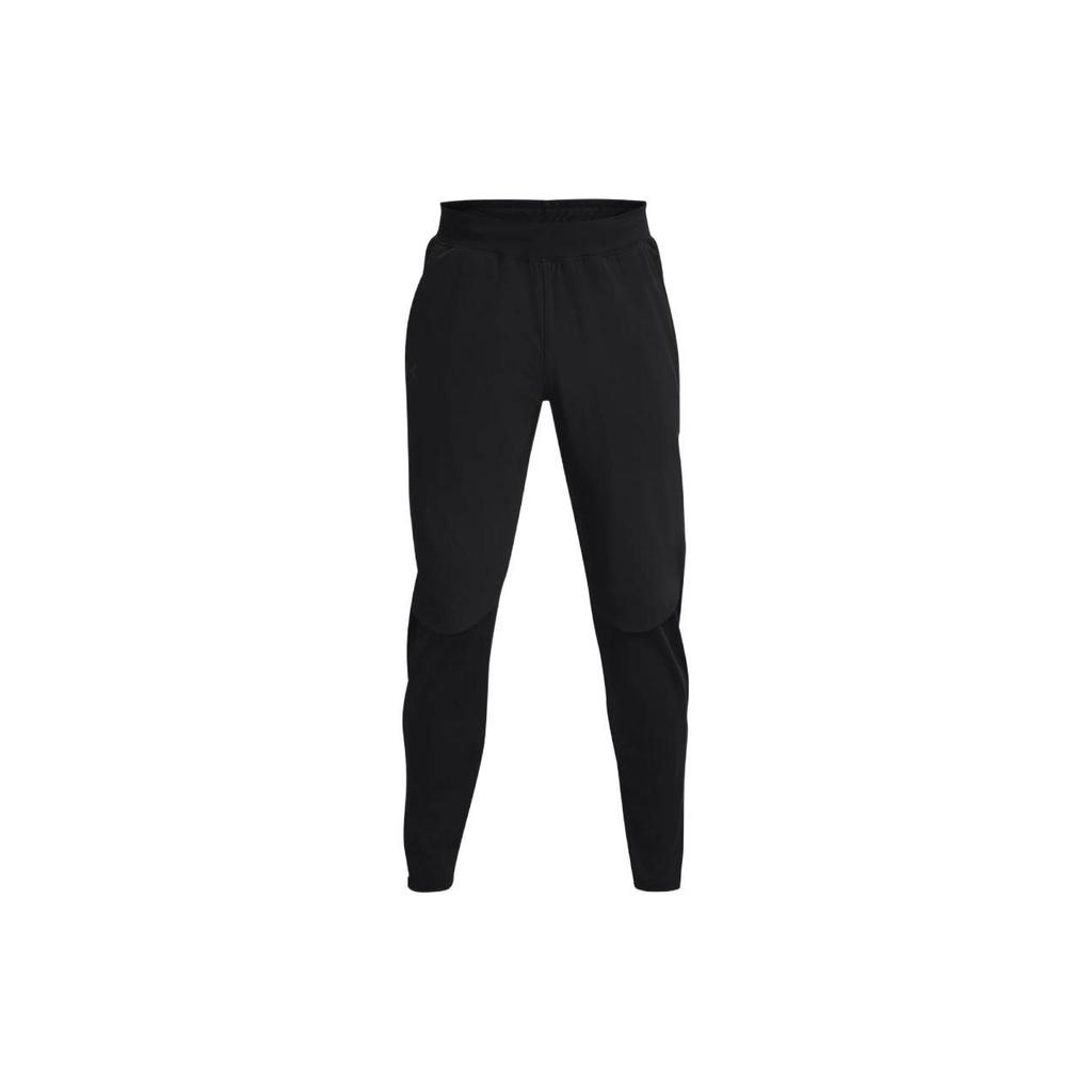 Under Armour Сплошные конические повседневные брюки мужские, черные 1373665-001