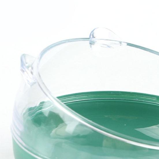 Нескользящая ванна для хомяка, прозрачная, легко моется, разбирается, многофункциональный наполнитель для хомяка