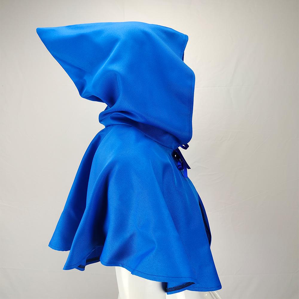 Средневековый плащ с капюшоном Мрачного Жнеца для Хэллоуина и сценических выступлений