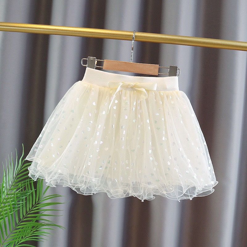 Юбка с принтом для девочек, короткая юбка, летняя детская юбка принцессы, шифоновая юбка для девочек, пышная юбка