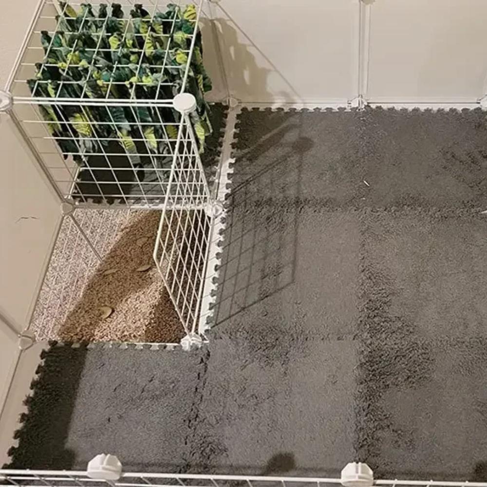 4/10 шт., подкладка для клетки кролика, морской свинки, мелкие предметы для домашних животных, нескользящий коврик для мочи, подстилка для хомяков, мягкий теплый коврик для сна кролика