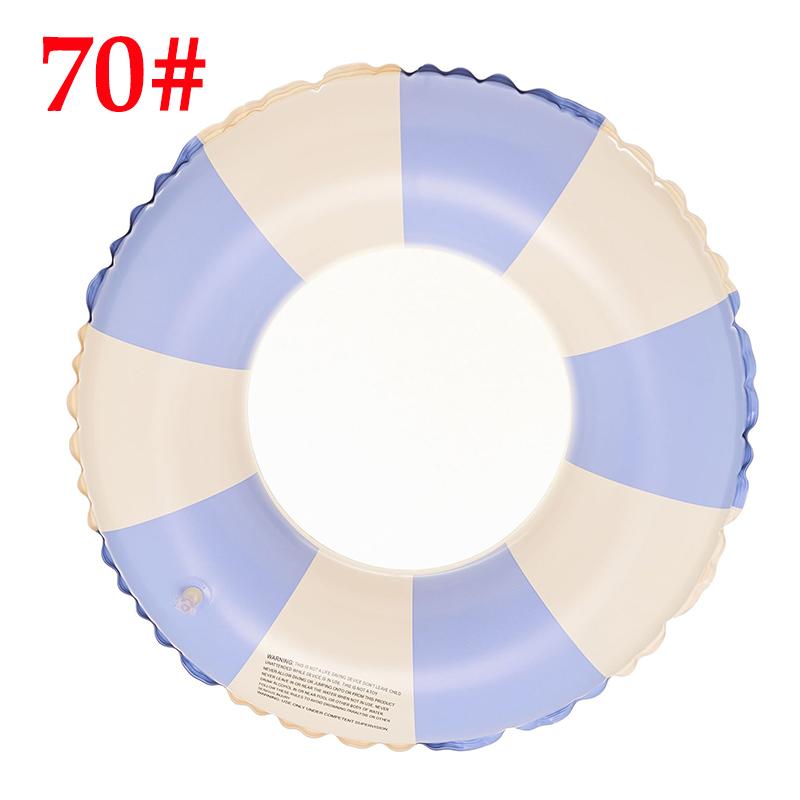 Летнее пляжное полосатое утолщенное кольцо для плавания, детское кольцо для плавания в водных видах спорта, плавающее кольцо для взрослых с вишней, спасательный круг для бассейна