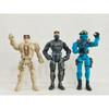 3pcs/lot 3.75" Action Figure Lanard the Corps Special Force Kid Toy #020