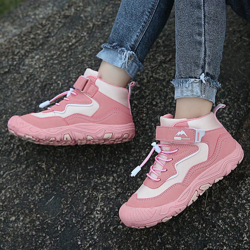 Детские походные ботинки для малышей, девочек и мальчиков, походная обувь, противоударные, нескользящие, спортивные, для активного отдыха, треккинговые ботинки