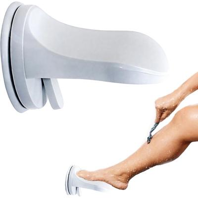 Подставка для ног в душе для бритья ног, съемная педаль с присоской, подходит для беременных женщин и людей, страдающих от болей в спине, выдерживает до 300 фунтов