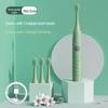 Rechargeable Sonic Electric Toothbrush with Soft Bristles for Adults.