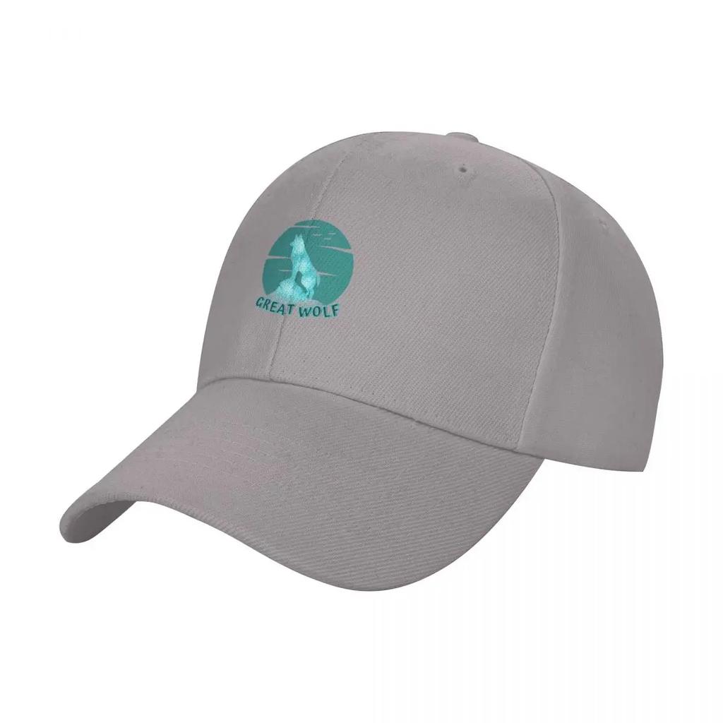 Great Wolf Lodge news wolf Baseball Cap Unique hats Funny hats black Uv Protection Solar Hat Unisexs Womens