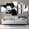 HD Печатный Холст Настенная Картина 5 Шт. Ковбой Бибоп Плакаты Анимация Современное Украшение Дома Для Гостиной Рамки Без Рамки