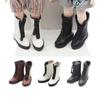 1 пара Мини 1/12 BJD куклы Кожаные туфли Высокие ботинки для 1/12 BJD куклы Дети