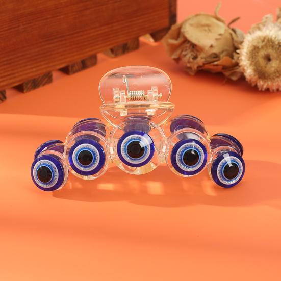 Хэллоуин Декор тыквы Коготь для укладки волос Заколка для укладки на затылке Заколка для волос в виде акулы Противоскользящая заколка с перекрестными зубами Толстые заколки для волос Аксессуары для волос