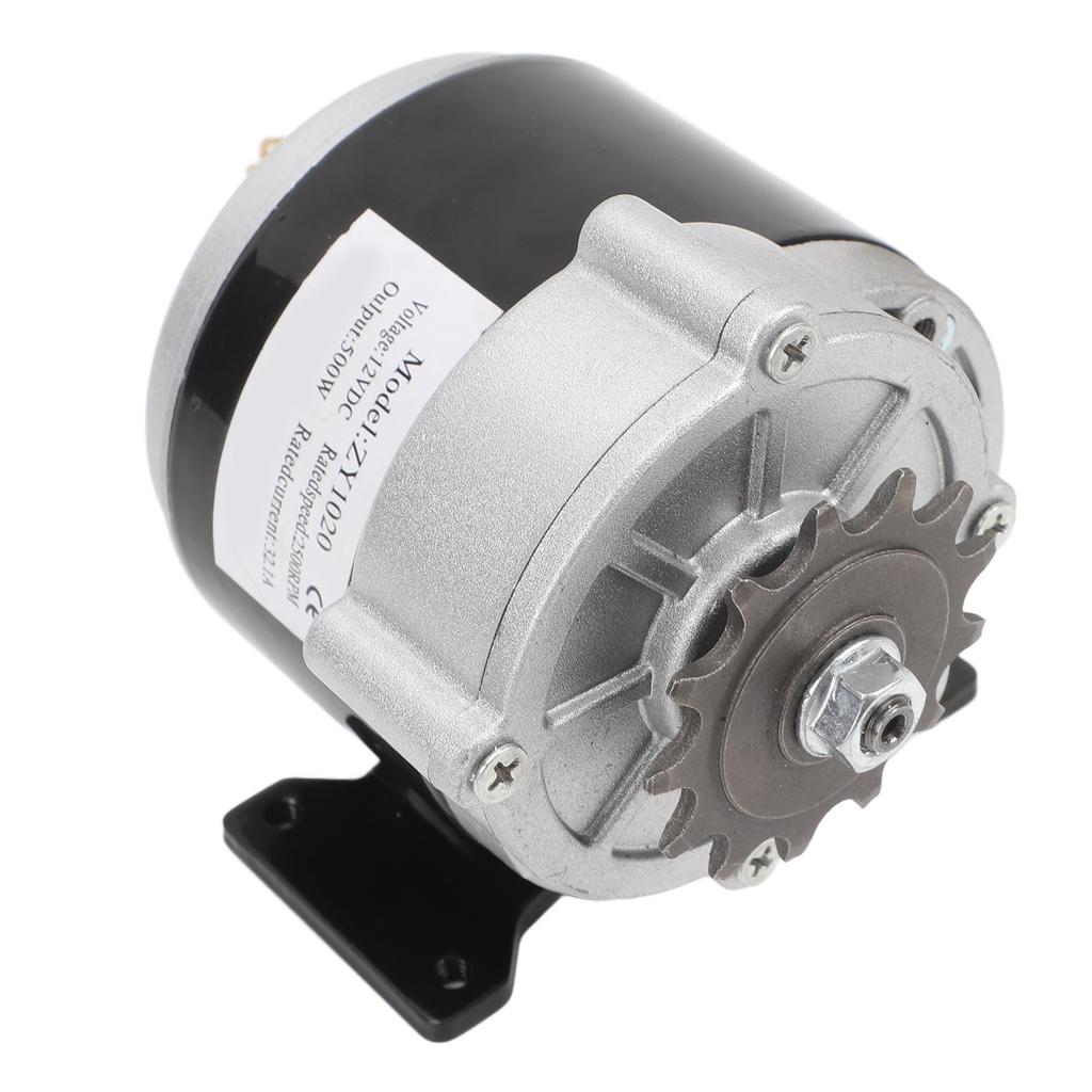 Двигатель-редуктор 12 В 500 Вт 2500 об/мин 13 зубьев постоянного тока щеточный двигатель-редуктор для электромобиля