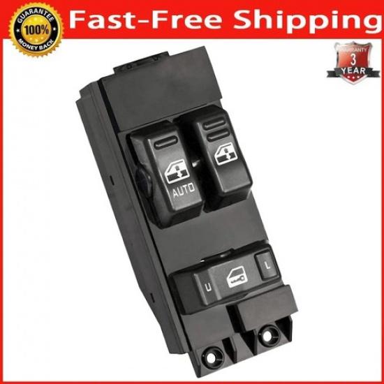 Left Power Window Control Switch For CHEVROLET SILVERADO 2500 5.3L 6.0L V8 2002